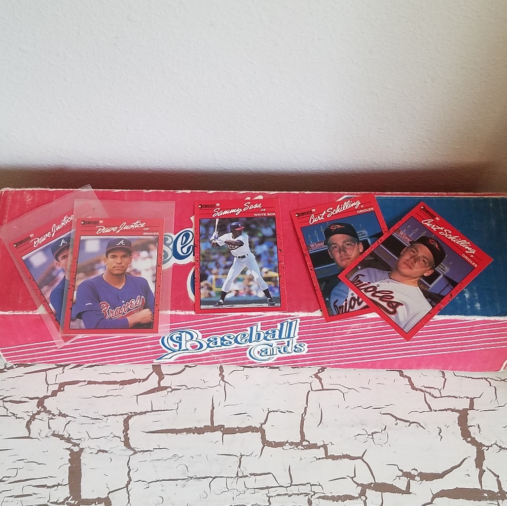 3lbs! Baseball Collecters Cards Dave Justice, etc